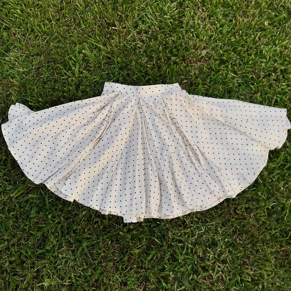 American Apparel Polka Dot Skirt - Picture 2 of 5